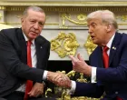 U.S. President Donald Trump and Turkey's President Recep Tayyip Erdogan meet at the White House in Washington, D.C., U.S., September 25, 2025. REUTERS/Kevin Lamarque/Kevin Lamarque