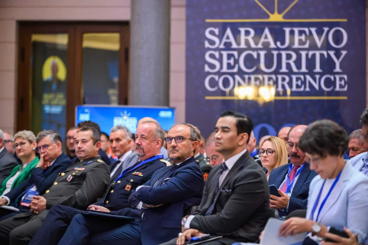 Luigi Soreca na otvaranju Treće Sarajevske sigurnosne konferencije/Sulejman Omerbašić