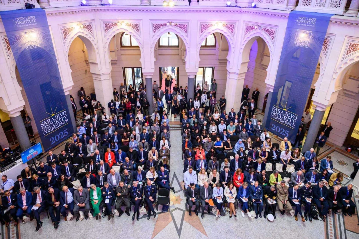 Luigi Soreca na otvaranju Treće Sarajevske sigurnosne konferencije/Sulejman Omerbašić