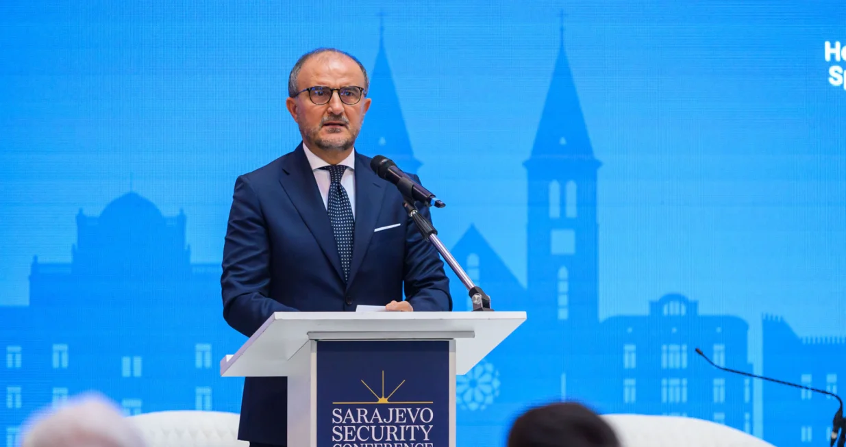 Luigi Soreca na otvaranju Treće Sarajevske sigurnosne konferencije/Sulejman Omerbašić