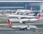 FILE PHOTO: Turkish Airlines (THY) aircraft are pictured on the tarmac of Istanbul Grand Airport in Istanbul, Turkey May 23, 2023. REUTERS/Yoruk Isik/File Photo/Yoruk Isik