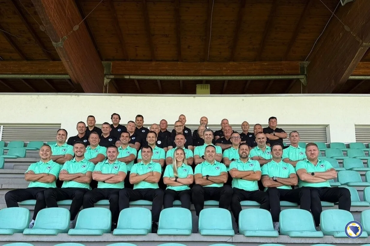 Sudije Premijer lige u futsalu/Foto: 