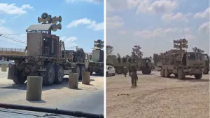 Izraelska vojska (IDF) postavila zvučnike na granici s Pojasom Gaze kako bi emitovali govor Benjamina Netanyahua pred Generalnom skupštinom UN-a/Itay Blumental