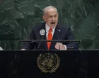 Israeli Prime Minister Benjamin Netanyahu addresses the 80th United Nations General Assembly (UNGA) at U.N. headquarters in New York City, U.S., September 26, 2025. REUTERS/Jeenah Moon/Jeenah Moon