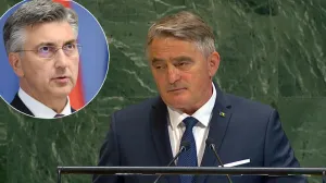 Andrej Pljenković, željko komšić, komšić u un-u, odgovor plenkovića/Screenshot/Oslobođenje