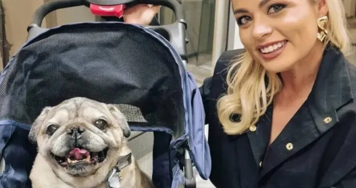 andrea šušnjara s psom u kolicima/Instagram/Instagram