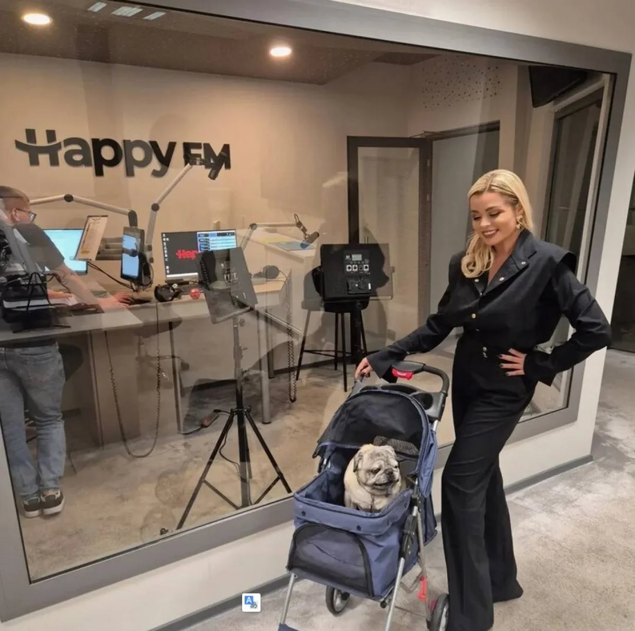 andrea šušnjara s psom u kolicima/Instagram/Instagram