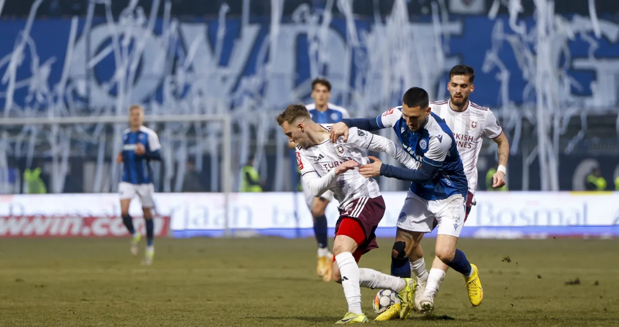 Grbavica derbi 22.02.2025/Foto: Damir Deljo