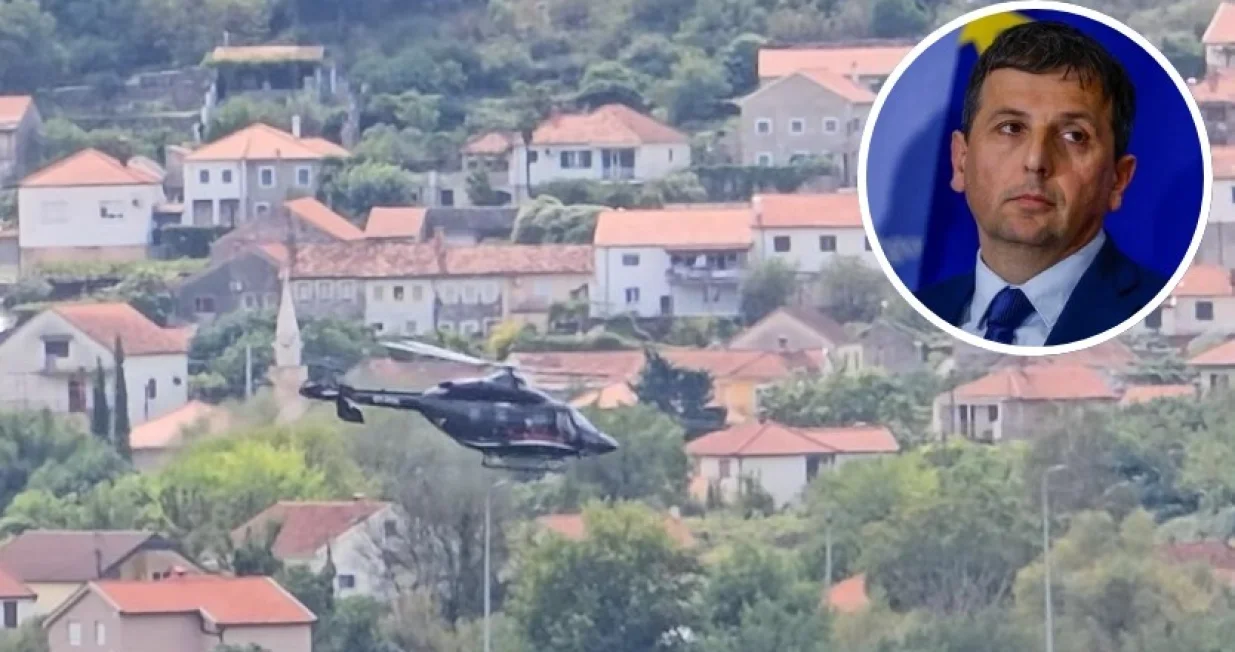 Članovi Vlade RS su u Hercegovinu došli helikopterom/