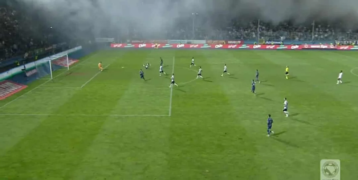 Poništen gol Željezničara/Foto: 