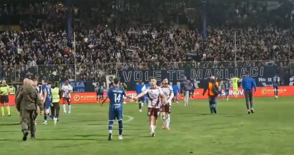 Igrači Želje slave pobjedu protiv Bordo tima (FOTO: Screenshot)/Foto: 