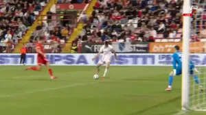 Gol Ćužea protiv Veleža (FOTO: Screenshot/ MY TV)/Foto: 