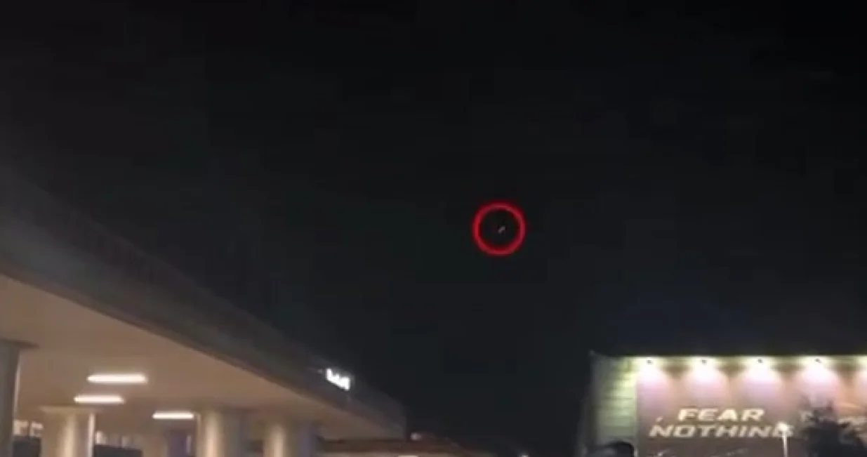 dronovi iznad danske/Screenshot