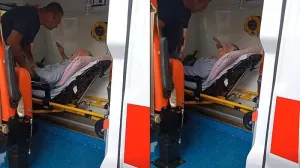 Zavod Pazarić, štićenik udara drugog štićenika/Prtsc