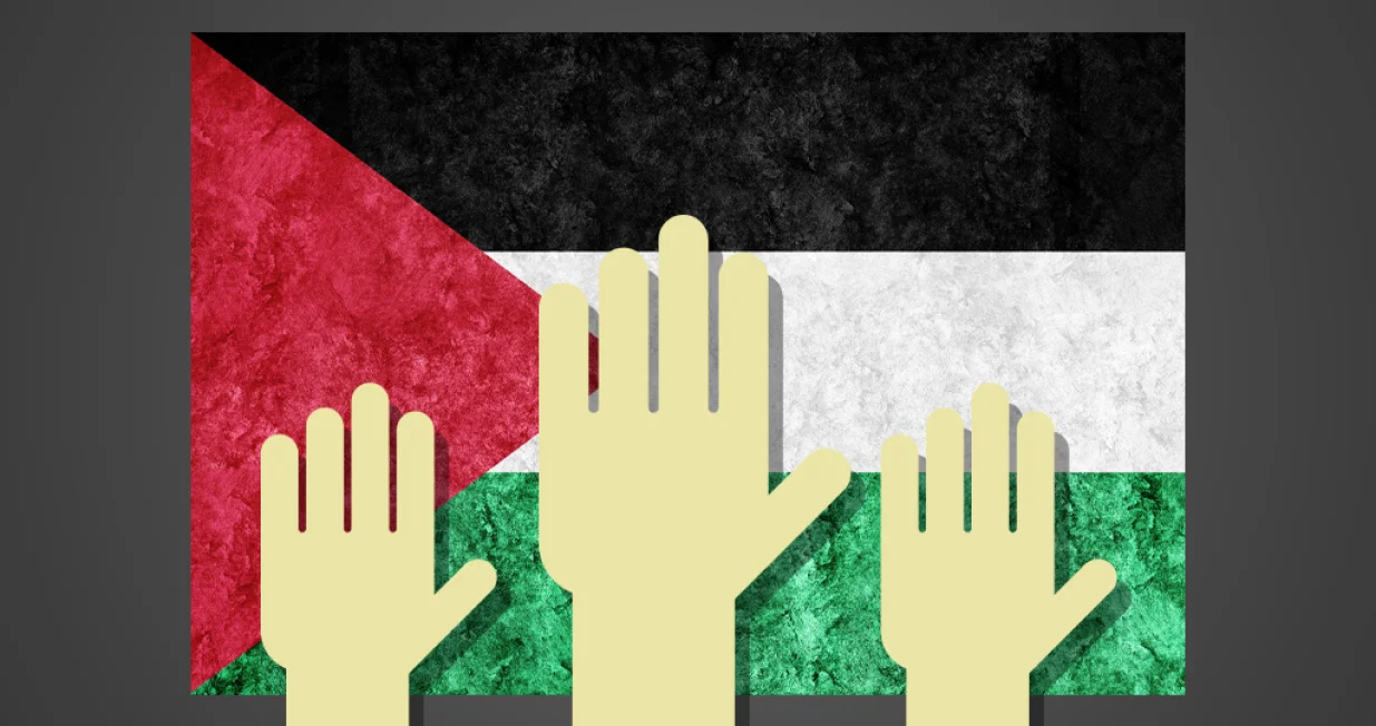 Kolumna Vildane Selimbegović: Glas za Palestinu/Ilustracija/Benjamin Krnić