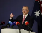 FILE PHOTO: Australian Prime Minister Anthony Albanese speaks during a press conference in Sydney, Australia, September 12, 2025. REUTERS/Hollie Adams/File Photo/Hollie Adams