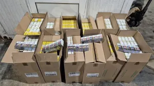 Oduzete cigarete/Carinska uprava Hrvatske//