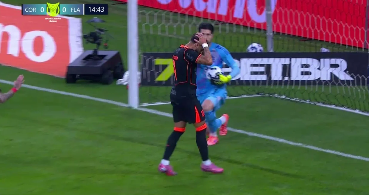 Yuri Alberto loše izveo panenku (FOTO: Screenshot/X)/Foto: 