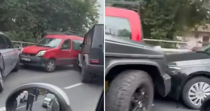 Sudar pet vozila u drinskoj/Facebook