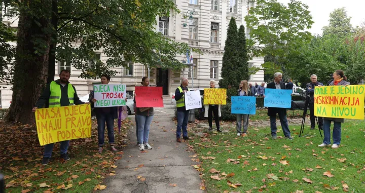 Udruženje Colibri - protest/Senad Gubelić