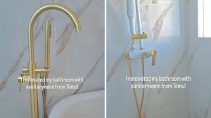 Dio novog kupatila nakon renoviranja/Sarene Kloren