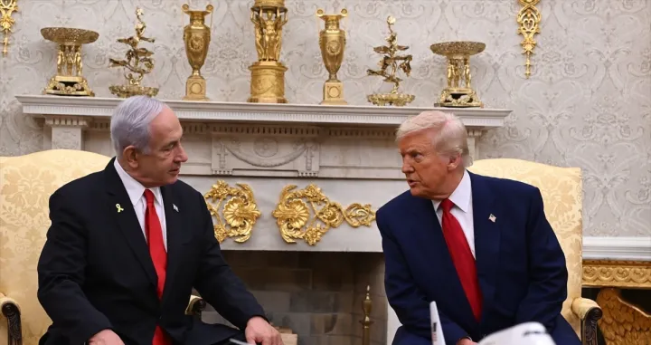 Benjamin Netanyahu i Donald Trump u Bijeloj kući//