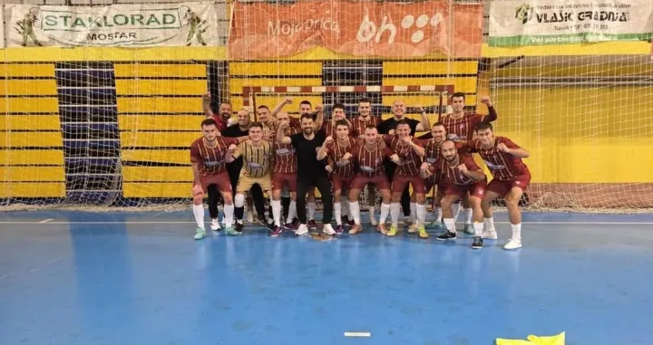 GFC nakon pobjede u Mostaru/Foto: 