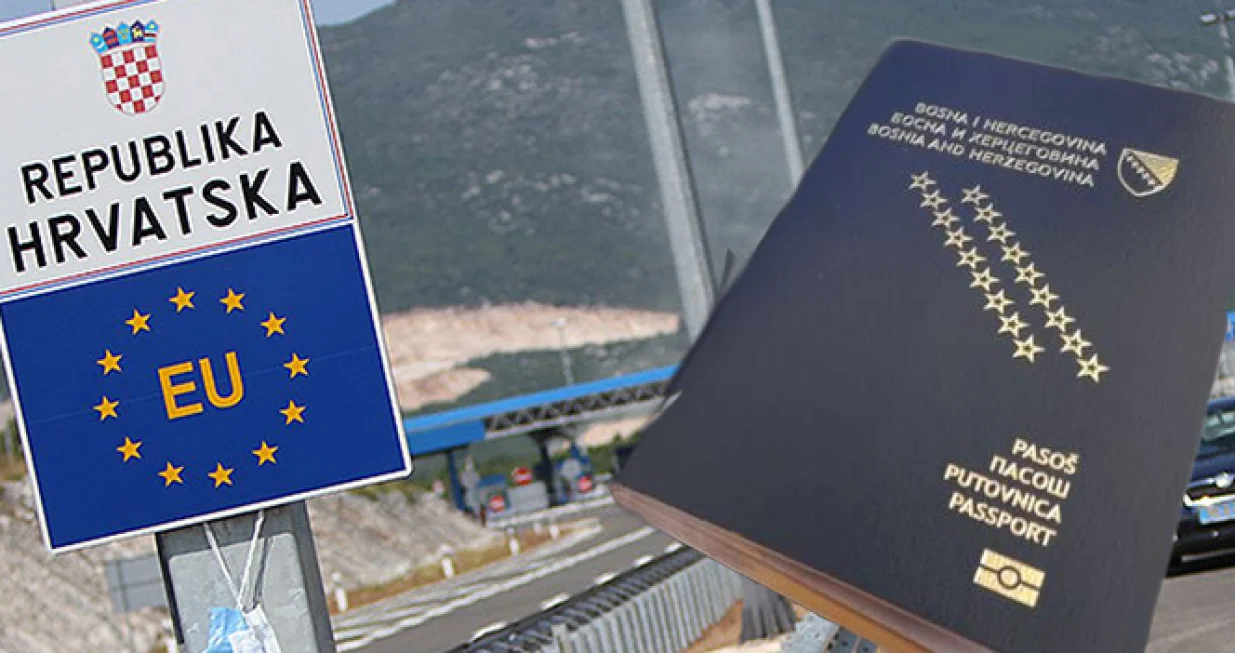 granica eu hrvatska bh pasoš/Oslobođenje