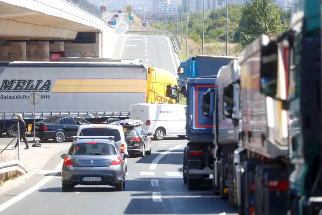 Protest prijevoznika 1. septembra 2025/Damir Deljo