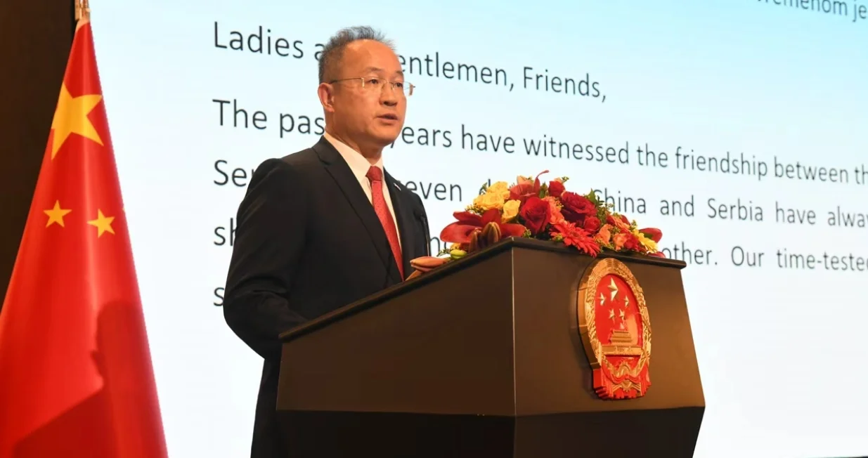 Prikazan promotivni video "Izvan prozora je plava planeta" na svečanom prijemu kineske ambasade u Srbiji povodom Dana nacionalnosti Kine/Kmg