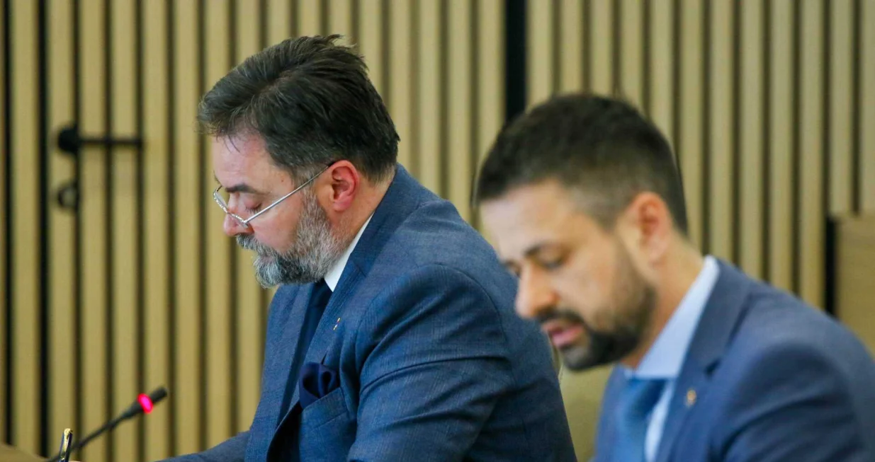 Staša Košarac i Srđan Amidžić, sjednica, Vijeće ministara BiH/Damir Deljo