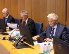 Dragan Čović, Kemal Ademović i Nikola Špirić; hitna sjednica Doma naroda Parlamentarne skupštine BiH/Harun Muminović