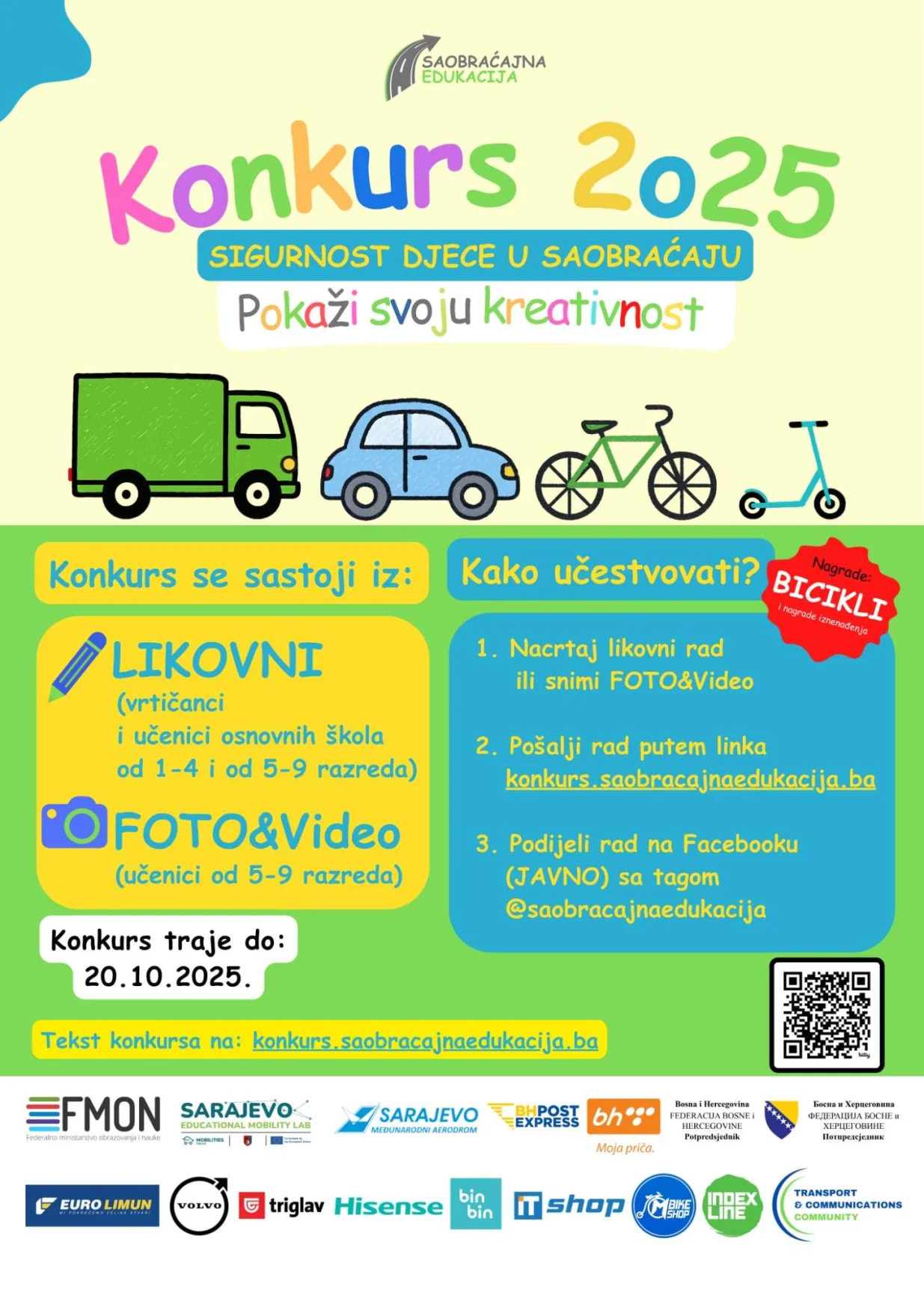 Crtež, fotografija ili video poruka kao inspiracija za sigurnije puteve