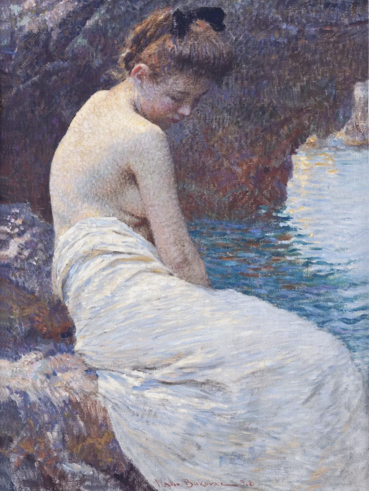 "Kraj mora", 1908, Galerija umjetnina, Split /Luka Mjeda/