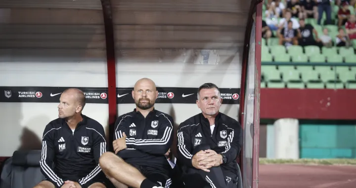 FK Sarajevo - FC AktobeZoran ZekićMarko MatijevićŽelimir Me&scaron;njak/Foto: Damir Deljo