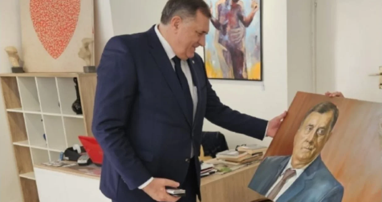 milorad dodik, slika, snsd/