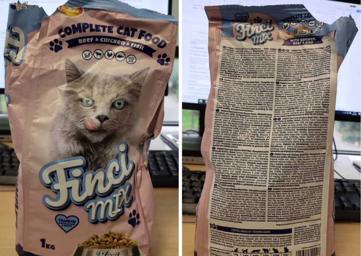 Zabranjen uvoz više od 9 tona hrane za mačke, iz Mađarske//