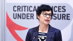 Marta Kos u Europe House Sarajevo/Damir Deljo