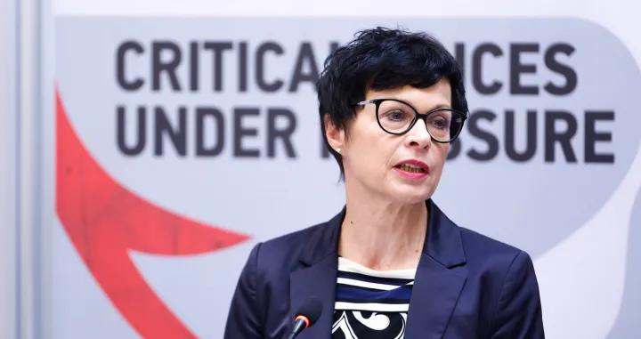 Marta Kos u Europe House Sarajevo/Damir Deljo