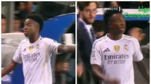 Frustrirana reakcija Viniciusa nakon izlaska iz igre (FOTO: Kolaž/TikTok)/Foto: 