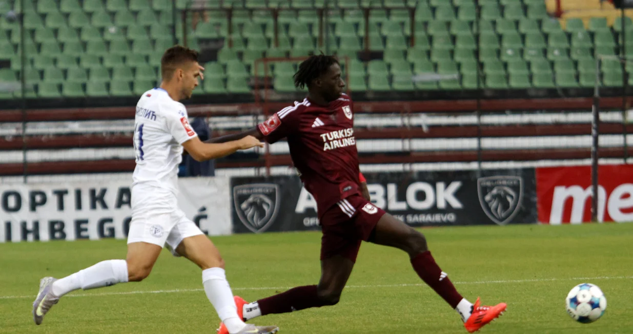 Đorđe Pantelić i Momodou Jatta (FOTO: Sanel Konjhodžić/Sport1)/Foto: 