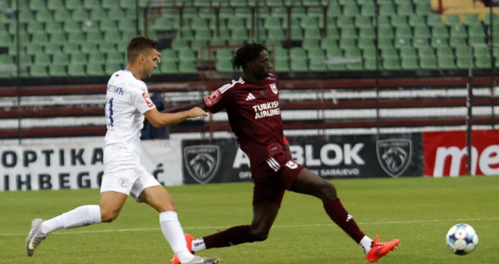 Đorđe Pantelić i Momodou Jatta (FOTO: Sanel Konjhodžić/Sport1)/Foto: 