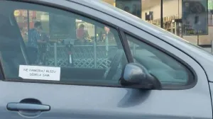 Vinkovčanka ostavila poruku na automobilu, postala je hit//