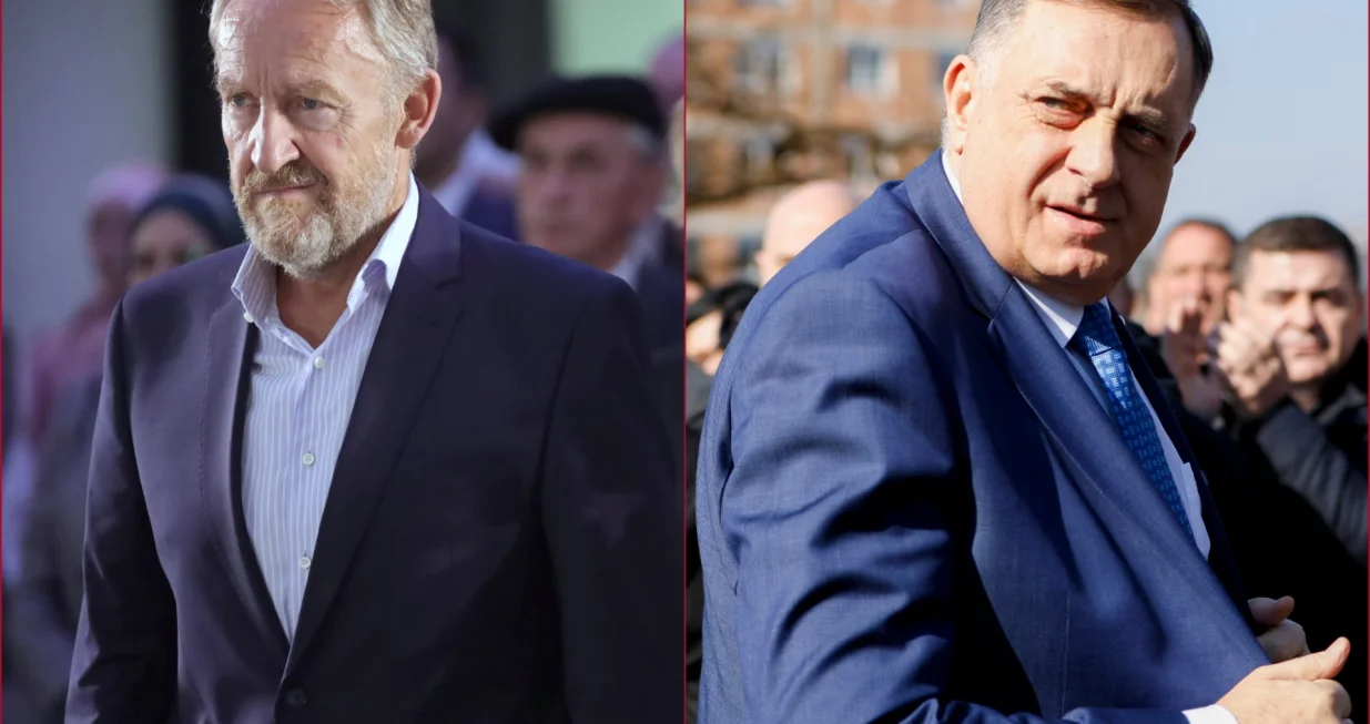 milorad dodik, bakir izetbegović/