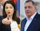 Jelena Trivić i Milorad Dodik/Lejla Sofradžija