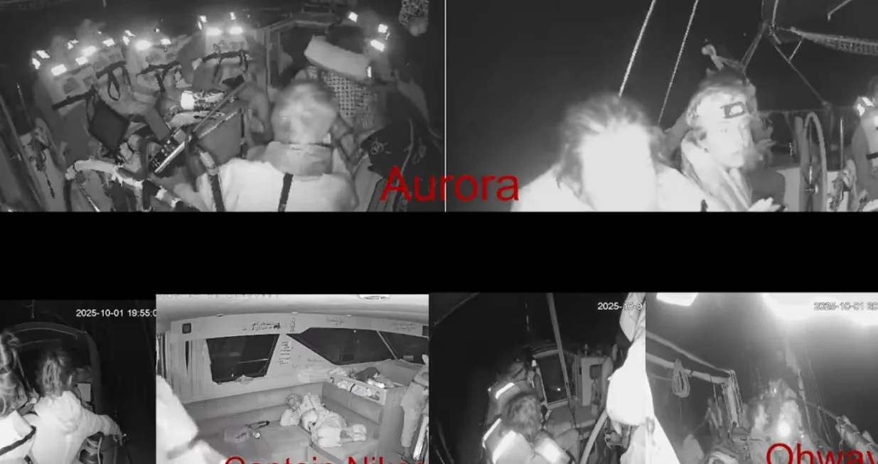 flotila, brod, gaza, izrael/Screenshot