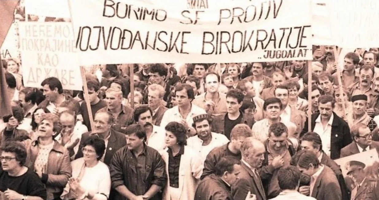 jogurt, revolucija, vojvodina, autonomija, slobodan milošević/