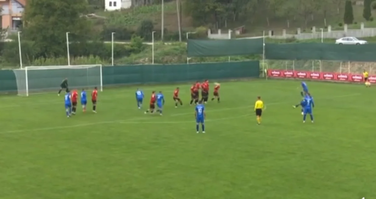 Sjajan pogodak Čivića na utakmici protiv NK Trešnjevka Maoča (FOTO: Screenshot)/Foto: 