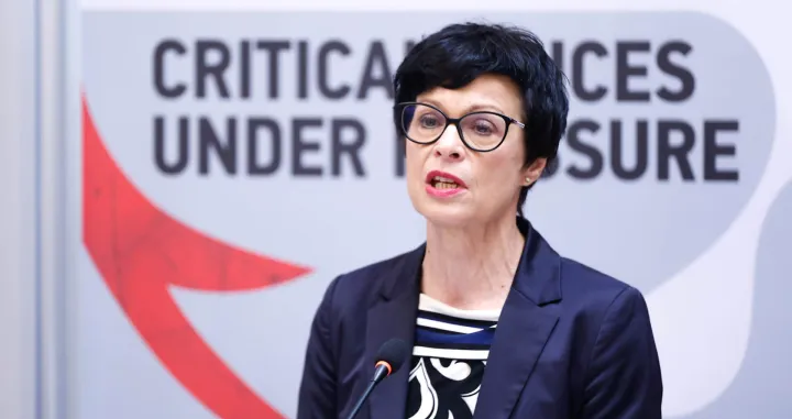 Marta Kos u Europe House Sarajevo/Damir Deljo