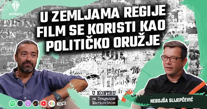 Nebojša Slijepčević U kontru sa Draganom Markovinom/